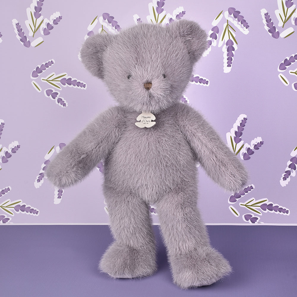 Alternative view of Small Teddy Bear - Grey Lavender