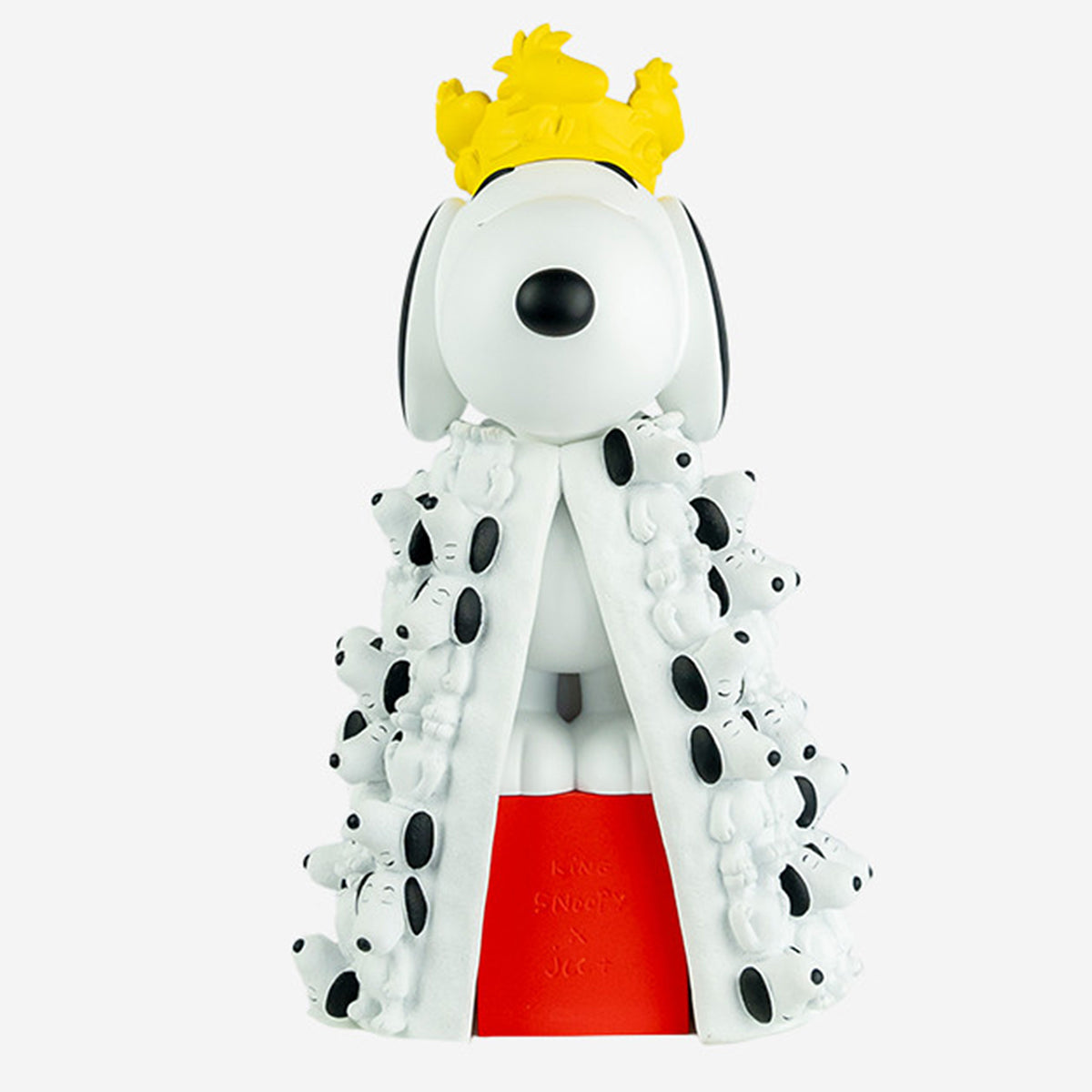 Snoopy King Figure with Mini Snoopies on Cape & Woodstock Crown - 17" - Image 7