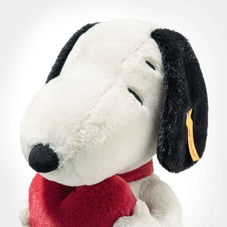 Alternative view of Snoopy Love with Red Heart