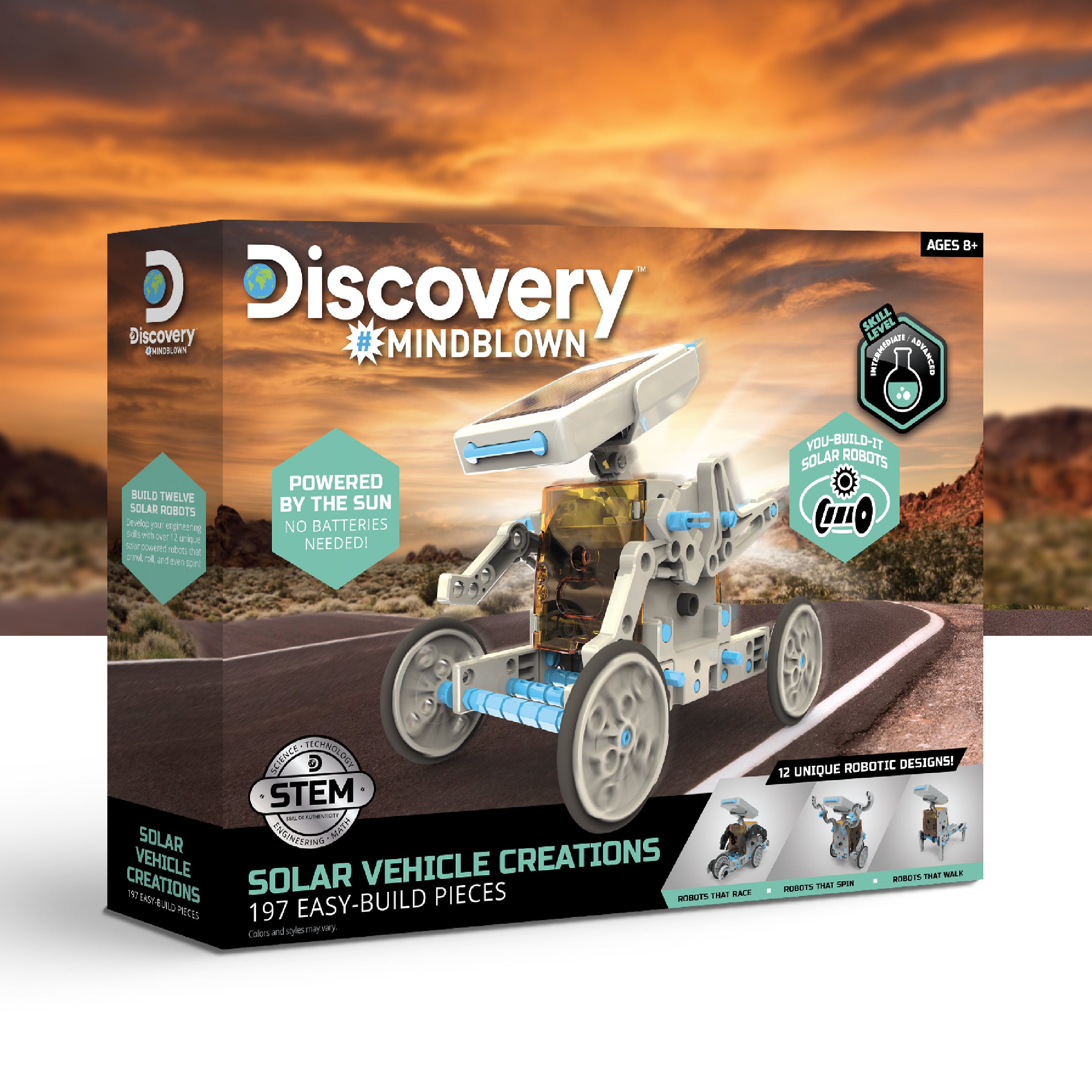 Solar Vehicle Creation Easy-Build Kit - 197 Pieces - Image 9