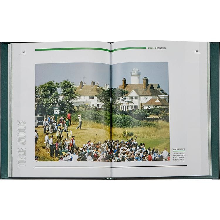 Sports Illustrated Tiger Woods 25 Year Special Edition Leather Book - Image 4