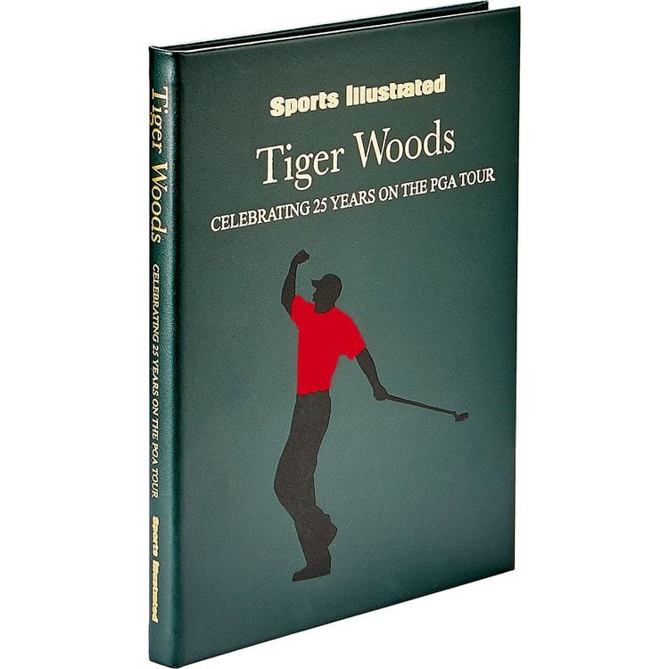 Sports Illustrated Tiger Woods 25 Year Special Edition Leather Book - Image 6