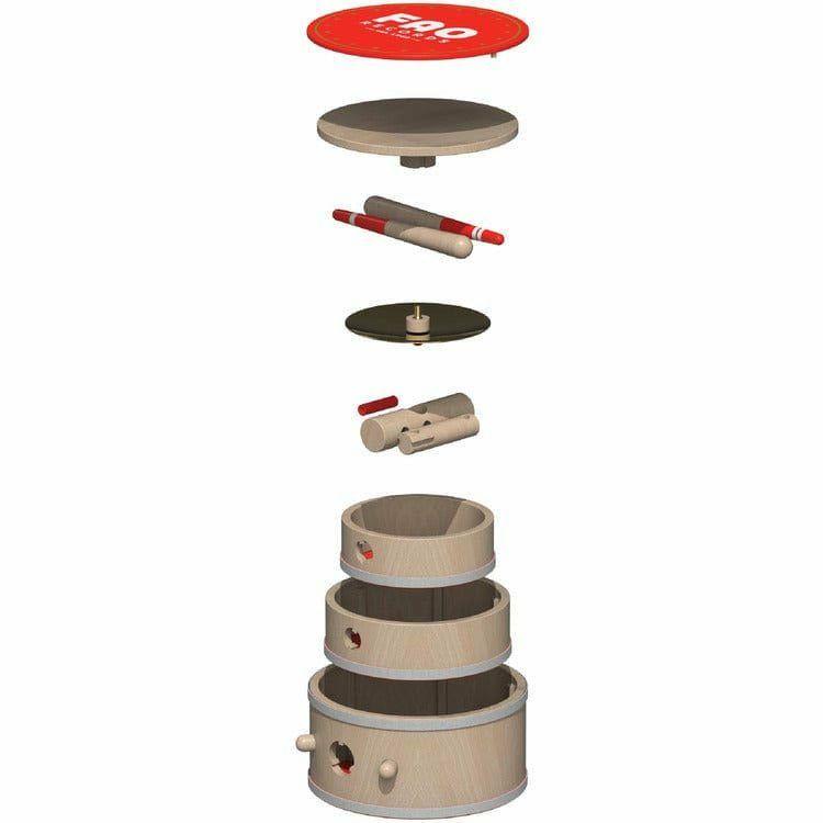 Stage Stars Wooden Guitar and Drum Set - Image 5