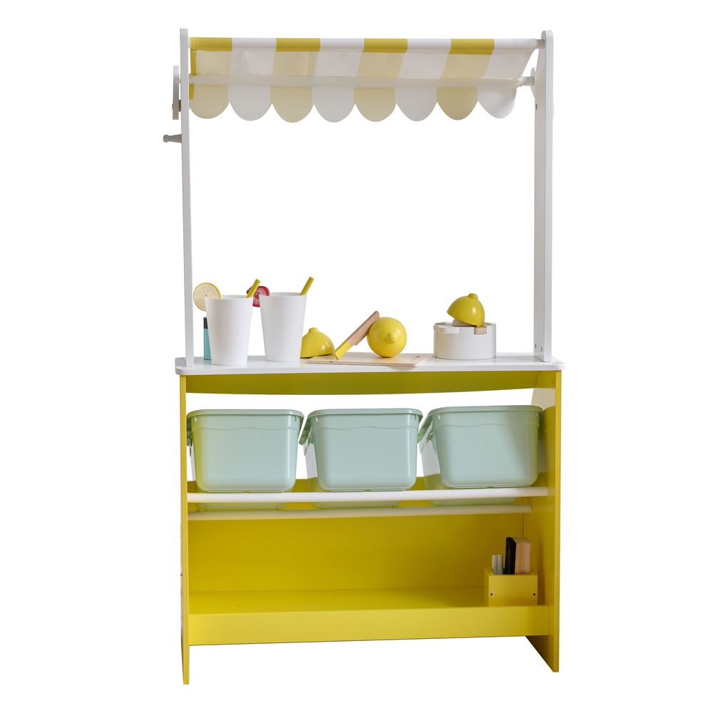Sunny Citrus Lemonade Stand Playset with Interactive Accessories - Image 9