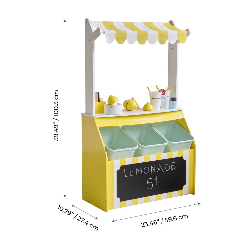 Sunny Citrus Lemonade Stand Playset with Interactive Accessories - Image 10