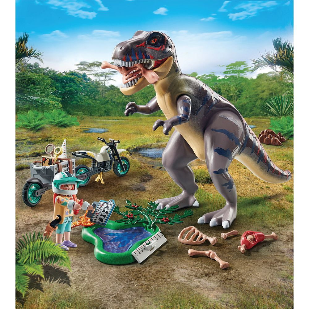 Alternative view of T-Rex Hunt Playset