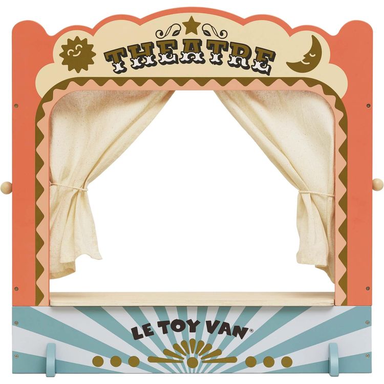Tabletop Puppet Wooden Theater - Image 4