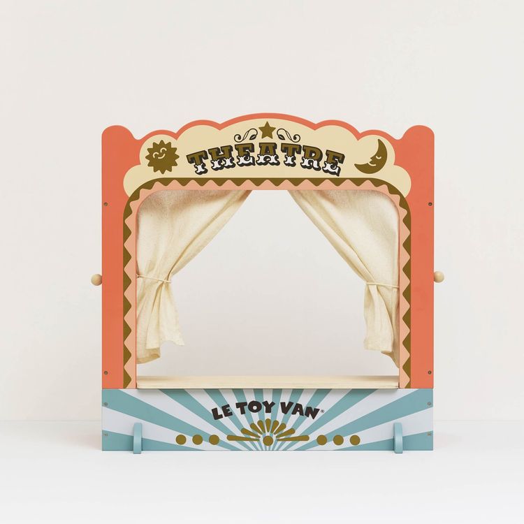 Tabletop Puppet Wooden Theater - Image 8
