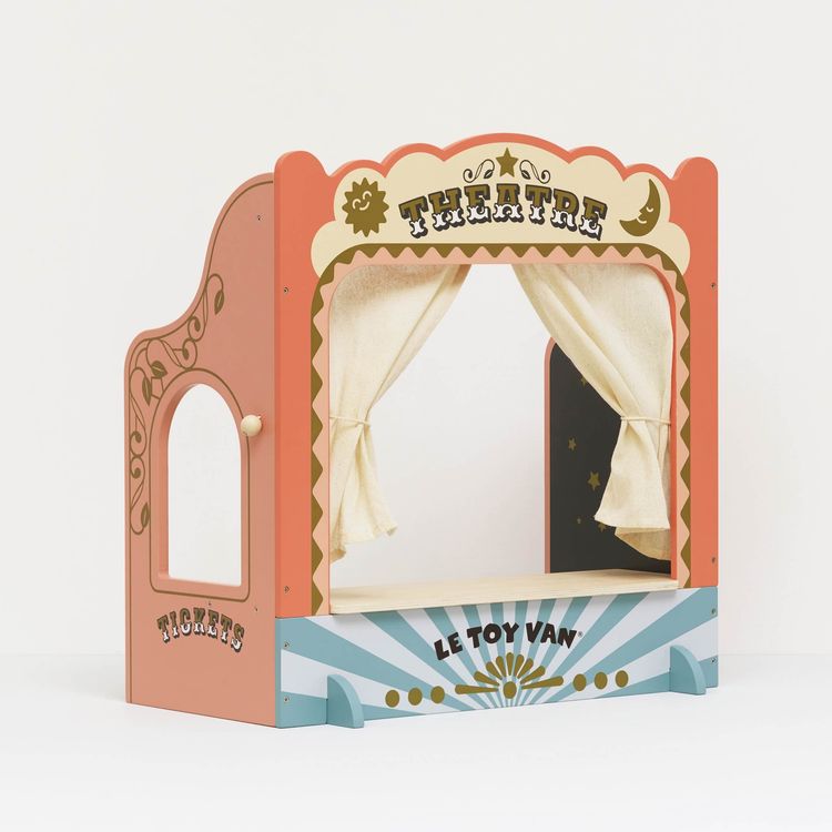 Tabletop Puppet Wooden Theater - Image 9