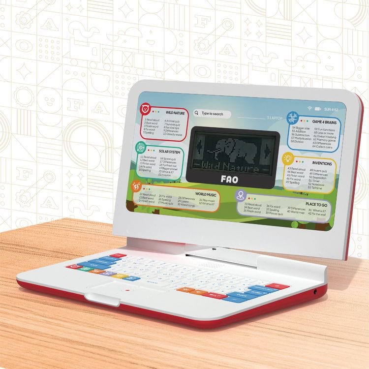 Alternative view of Teach & Talk Exploration Laptop
