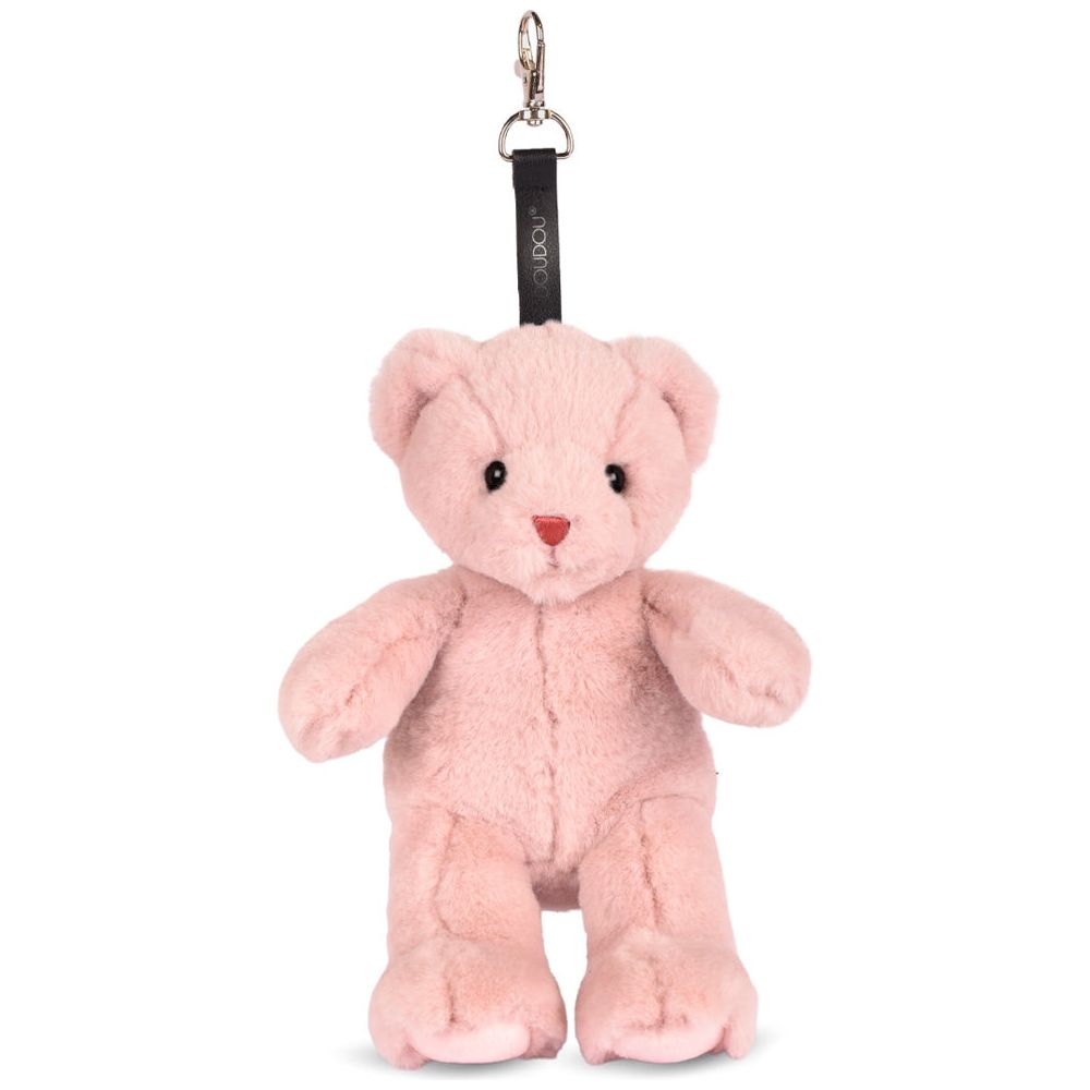 Teddy Bear Bag Charm - Rose