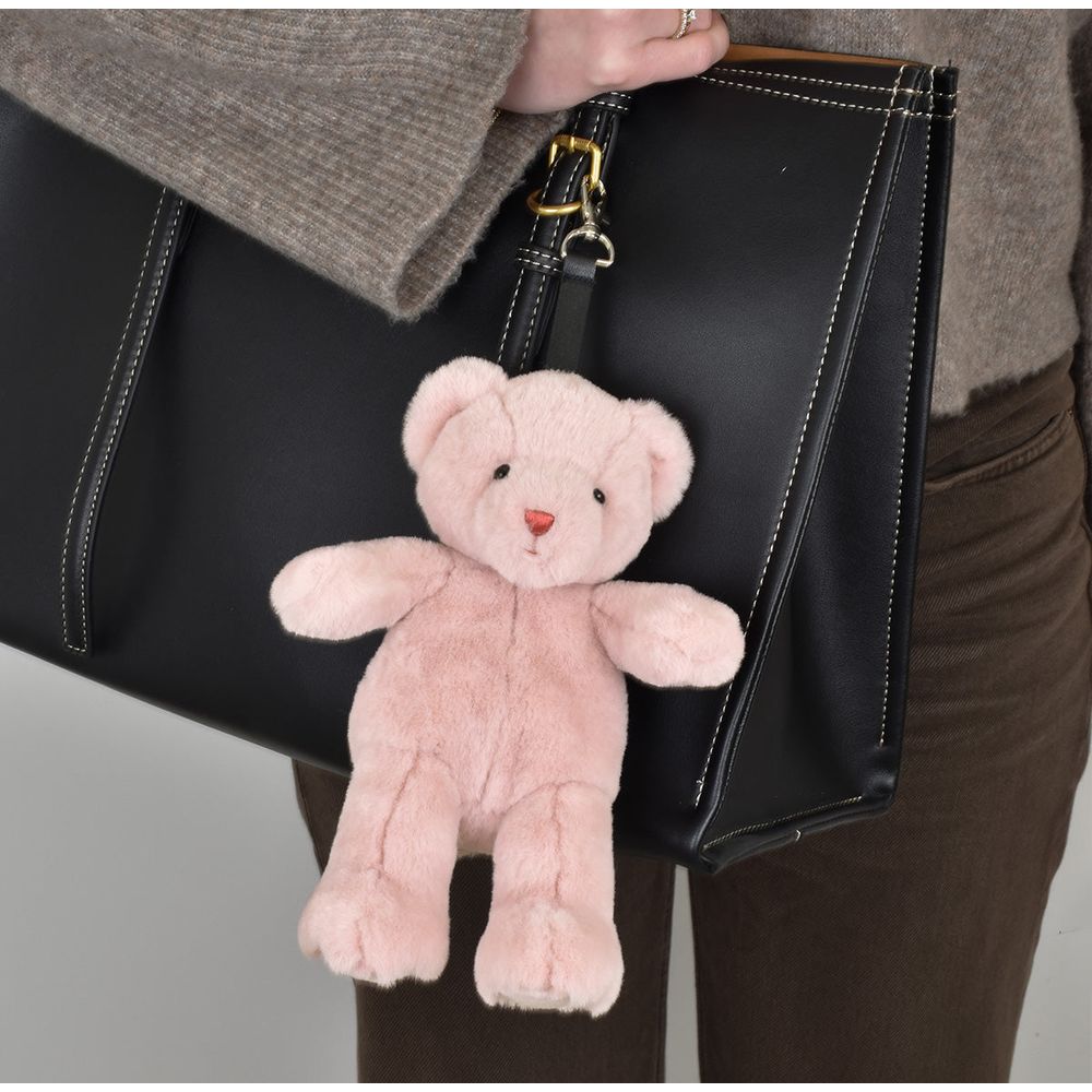 Alternative view of Teddy Bear Bag Charm - Rose