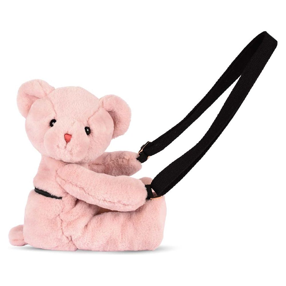 Teddy Bear Plush Backpack - Rose