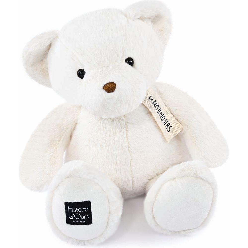Teddy Bear Plush - White