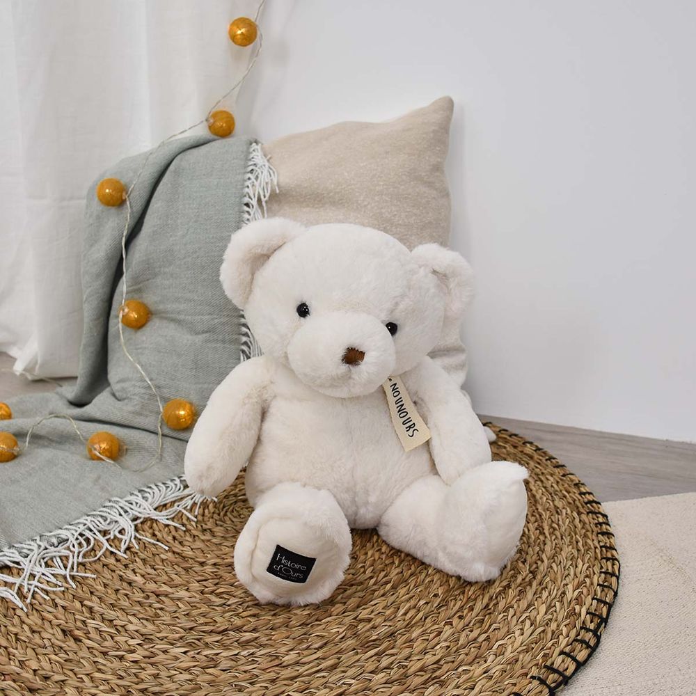 Alternative view of Teddy Bear Plush - White