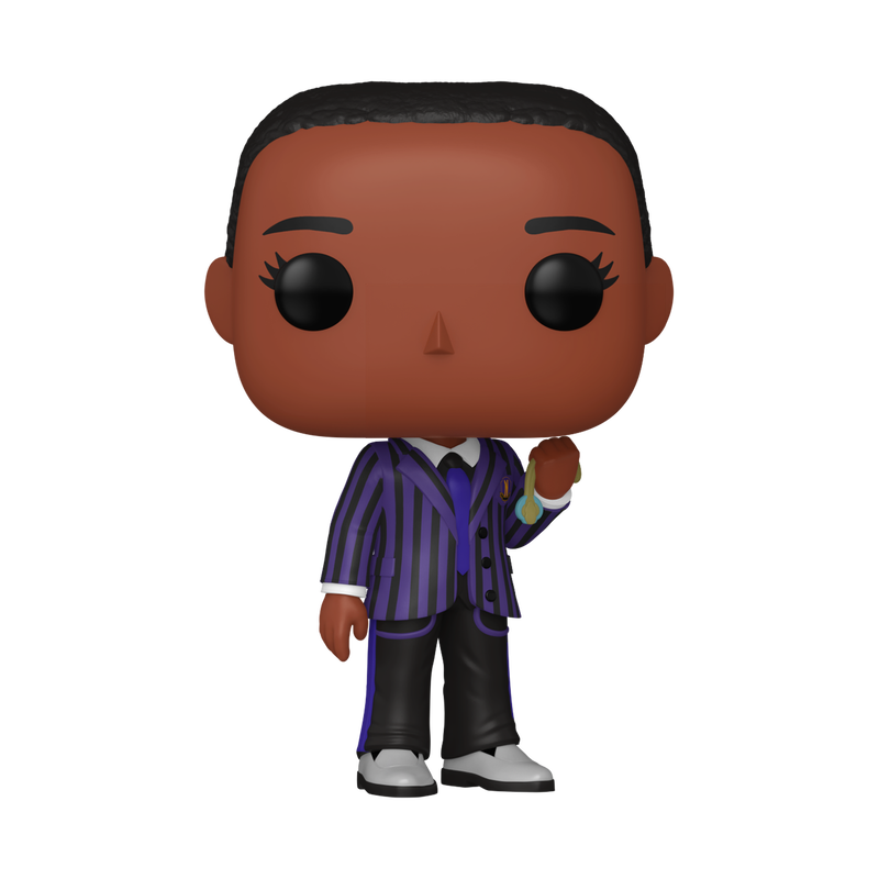 Alternative view of The Addams Family Pop! Bianca Barclay with Necklace