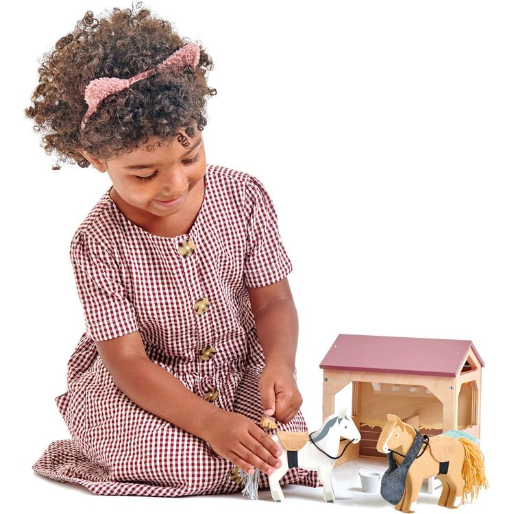 Alternative view of The Stables Wooden Set