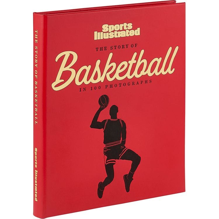 "The Story of Basketball in 100 Photographs" Leather-Bound Book by Sports Illustrated - Image 6