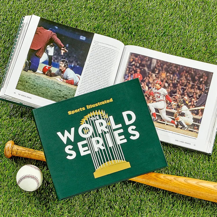 Alternative view of The World Series Book in Green Bonded Leather