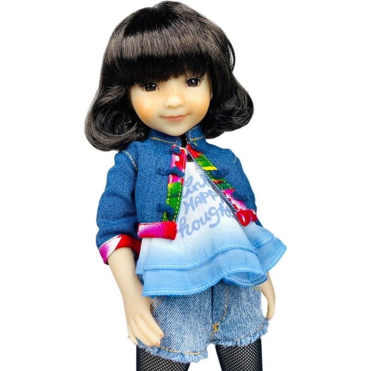 Alternative view of Think Happy Thoughts - Hanna Doll