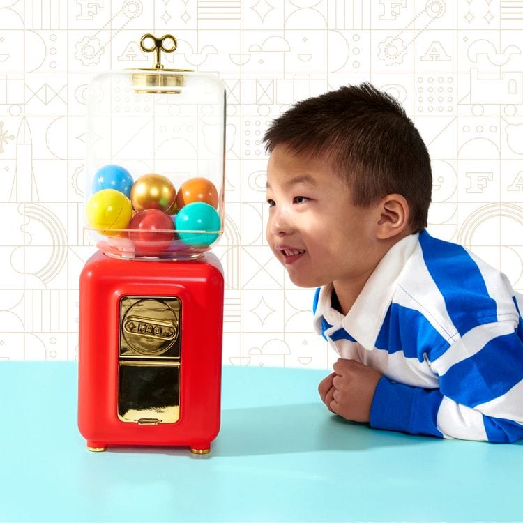 Alternative view of Throwback Toys Mystery Vending Machine - Red