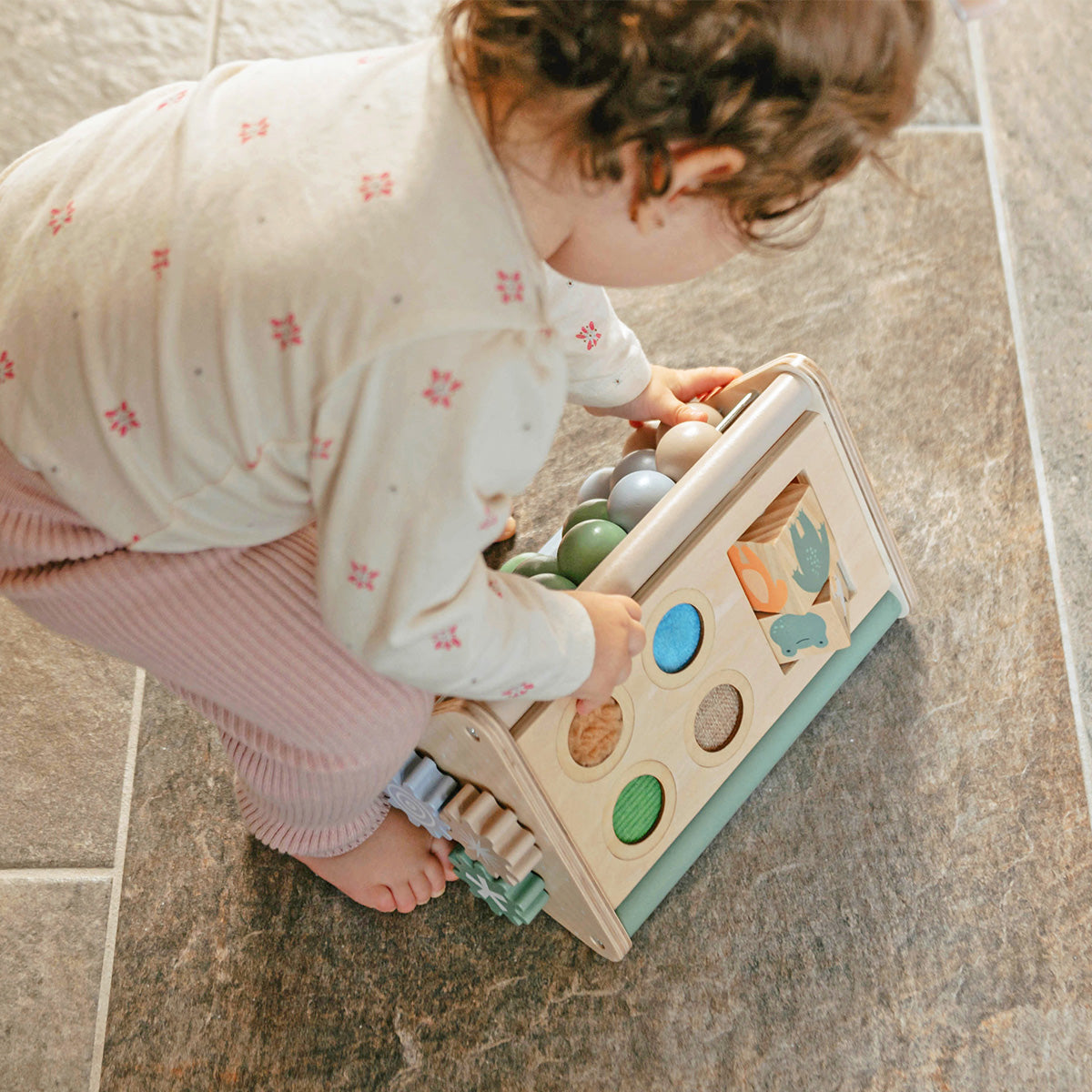 Tiny Triangle Wood Activity Toy - Image 4