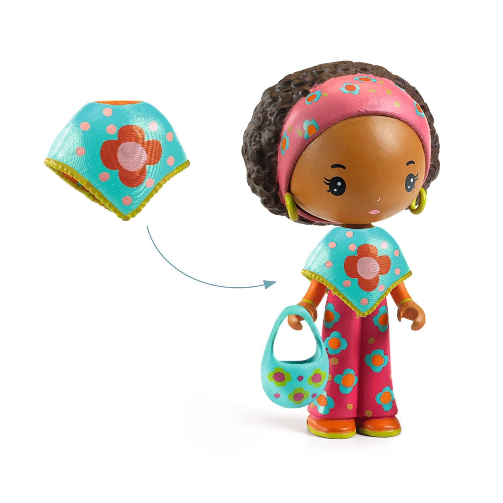 Alternative view of Tinyly Poppy & Nouky Figurines