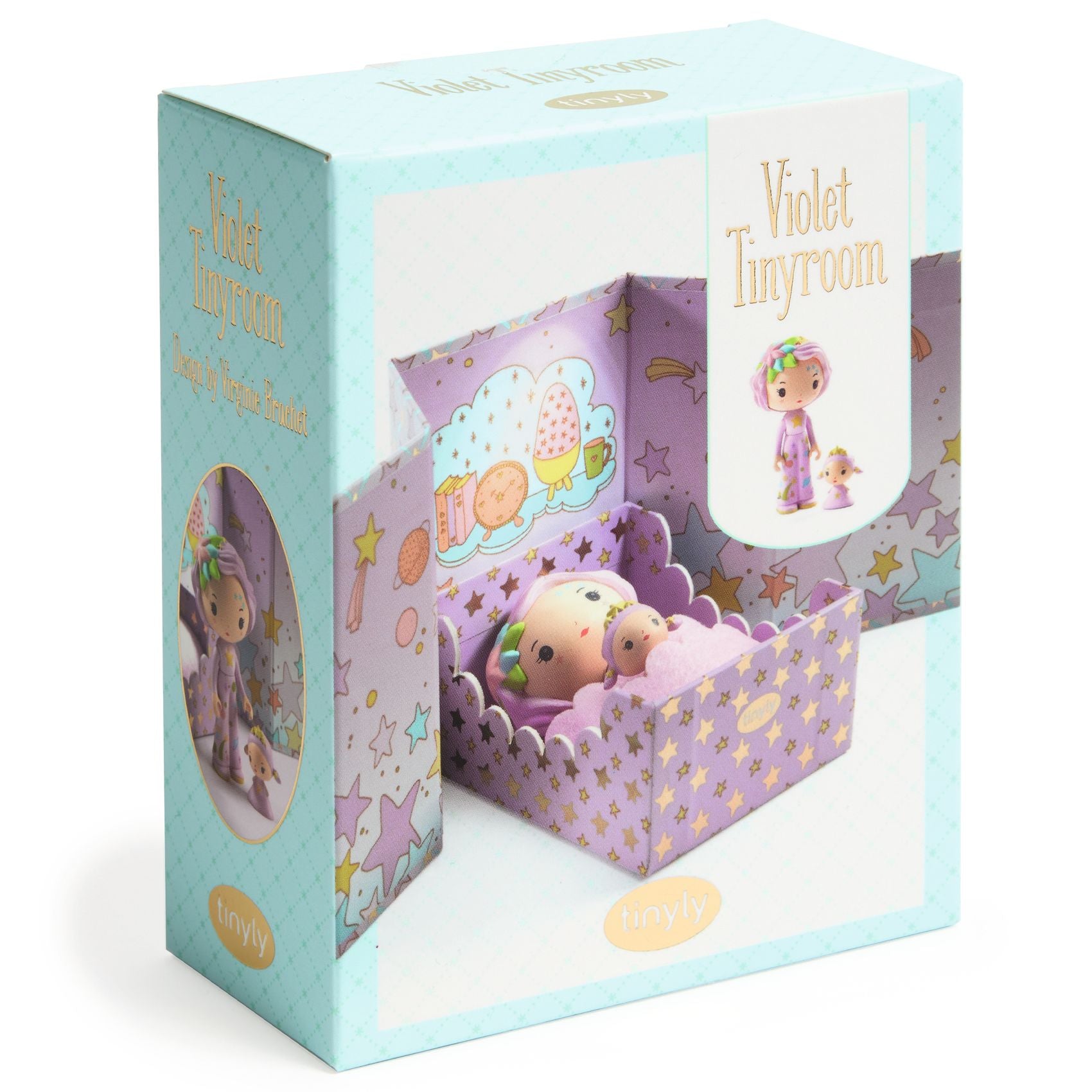 Tinyly Violet Tinyroom with Figurines - Image 7