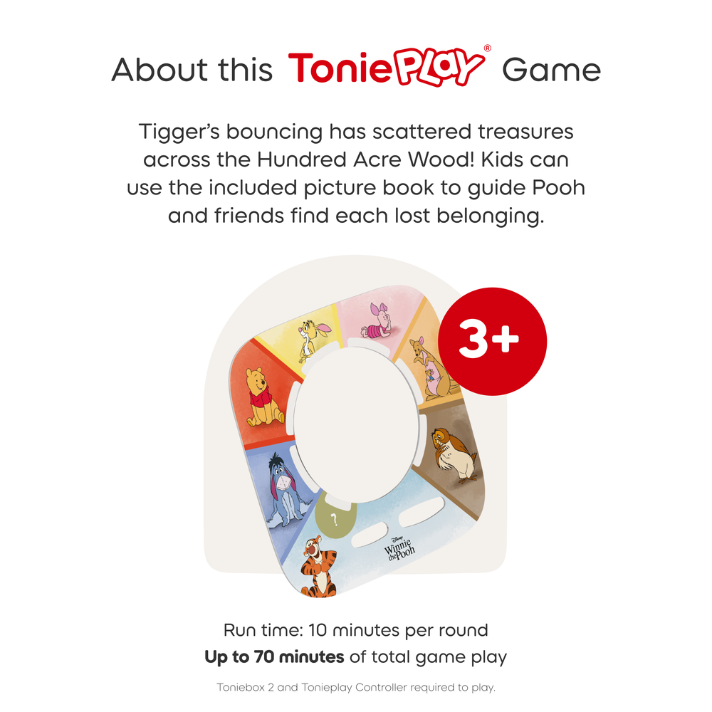 Tonies Disney Winnie the Pooh Toniebox 2 Play Set - Cloud Pink - Image 6