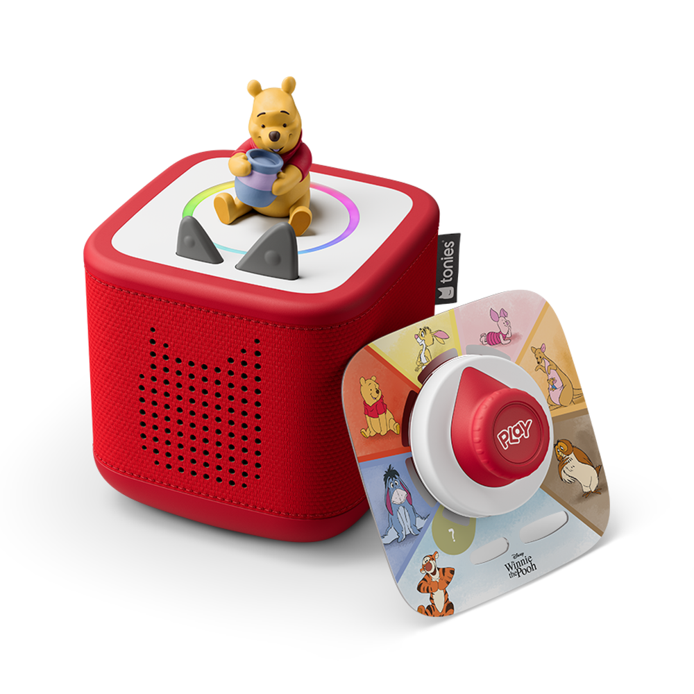 Tonies Disney Winnie the Pooh Toniebox 2 Play Set - Sunset Red