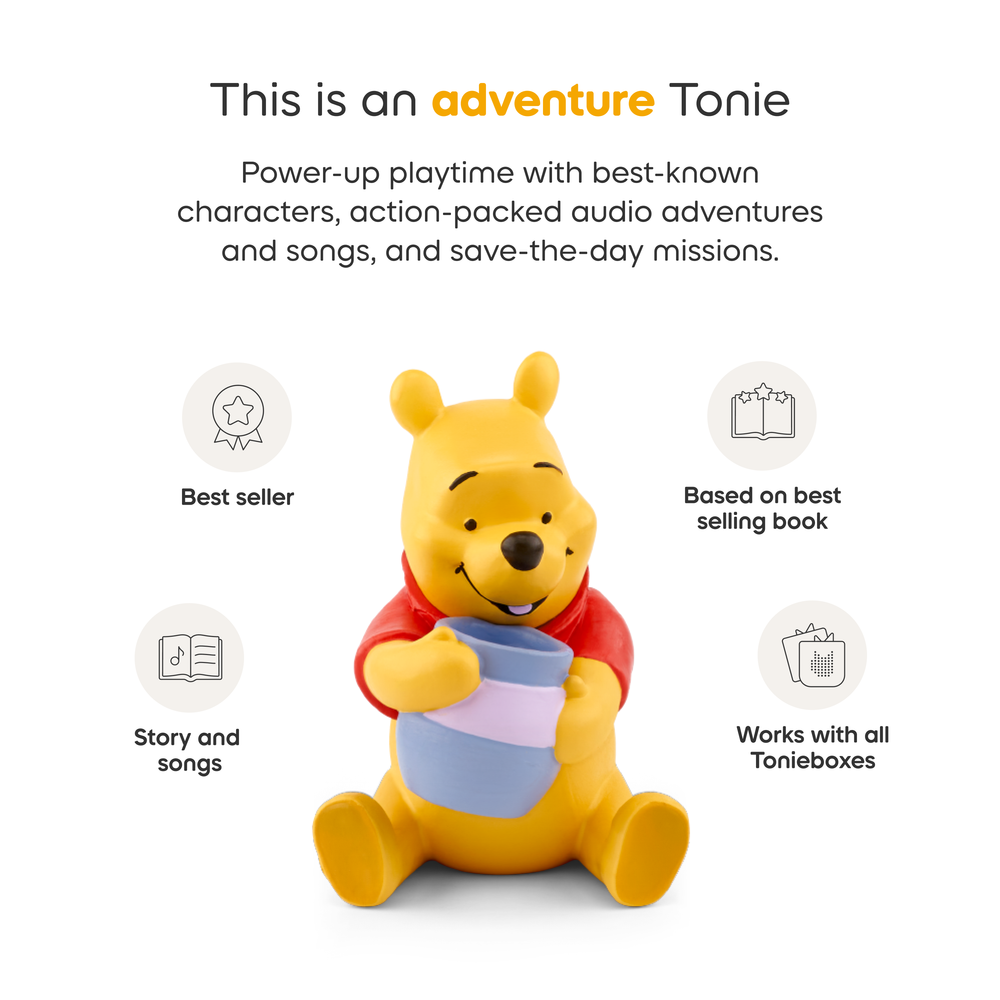 Tonies Disney Winnie the Pooh Toniebox 2 Play Set - Sunset Red - Image 8