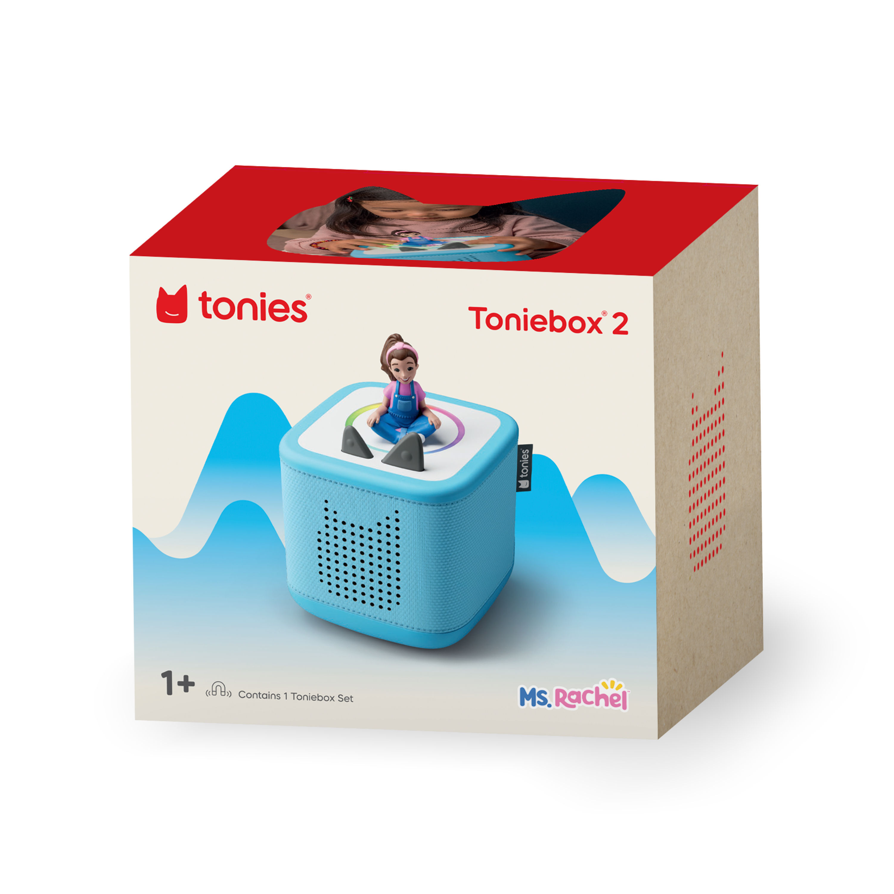 Tonies Ms. Rachel Toniebox 2 Starter Set - Sky Blue - Image 8