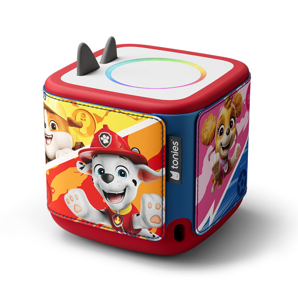 Tonies PAW Patrol Toniebox 2 Bundle with Tonieplay Game, Sleeve and 4 Tonies - Sunset Red - Image 14