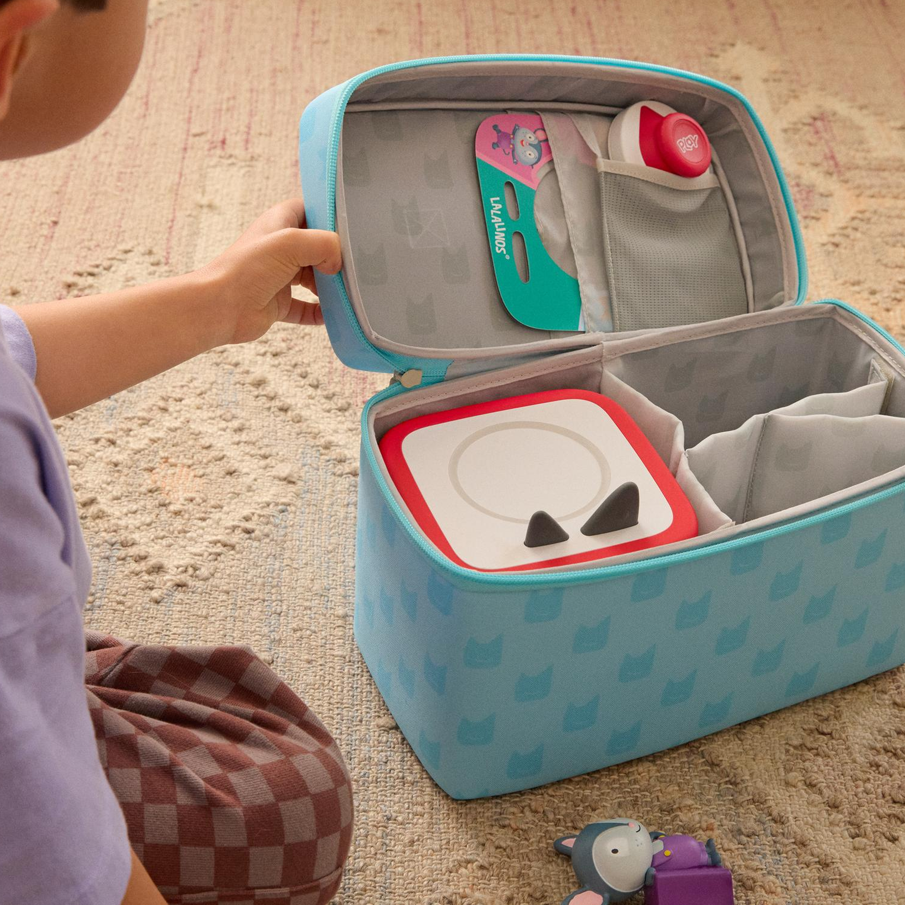 Alternative view of Tonies Toniebox All-in-One Carrying Case - Sky Blue