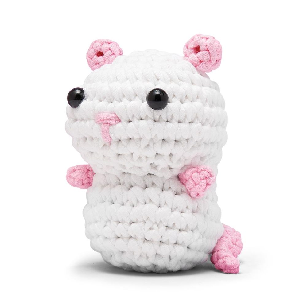 Alternative view of Tony the Rat Learn to Crochet Kit