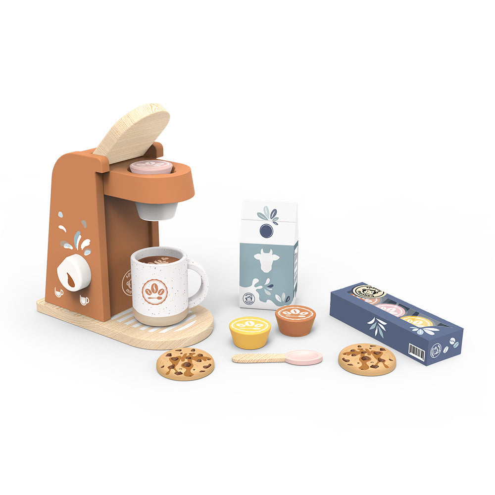 Toy Wood Coffee Machine