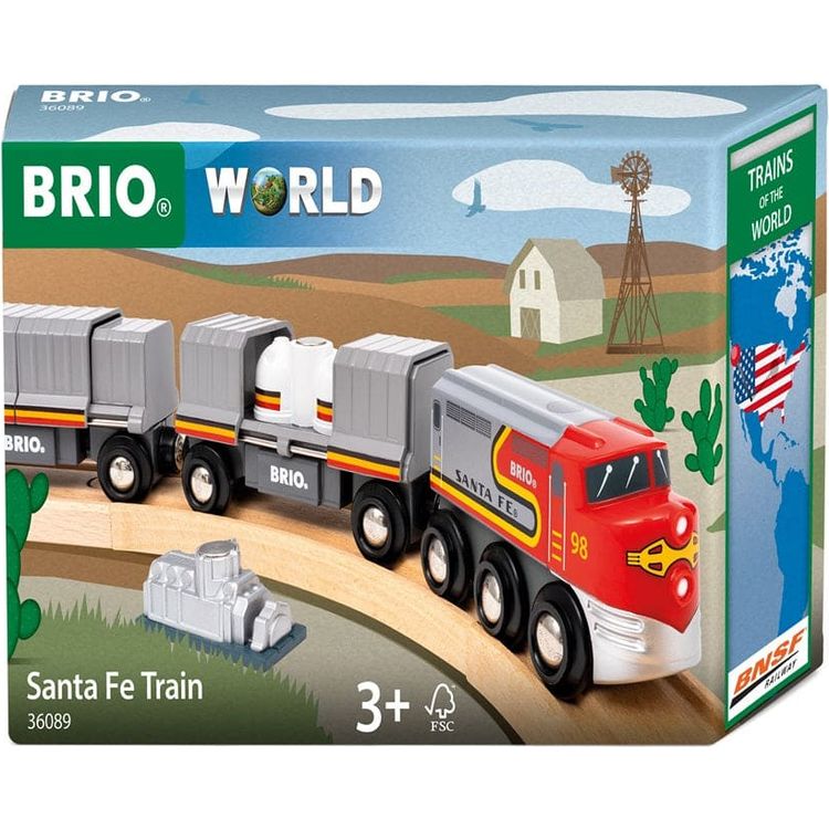 Alternative view of Trains of the World – Santa Fe Train