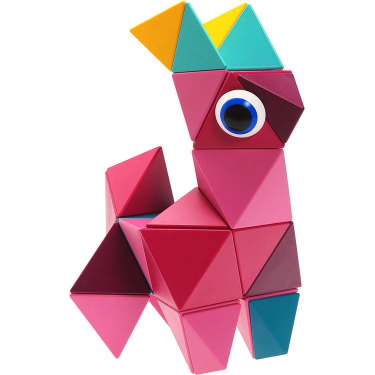 Trido Flamingo Large Magnetic Building Set - 36 Pieces - Image 3