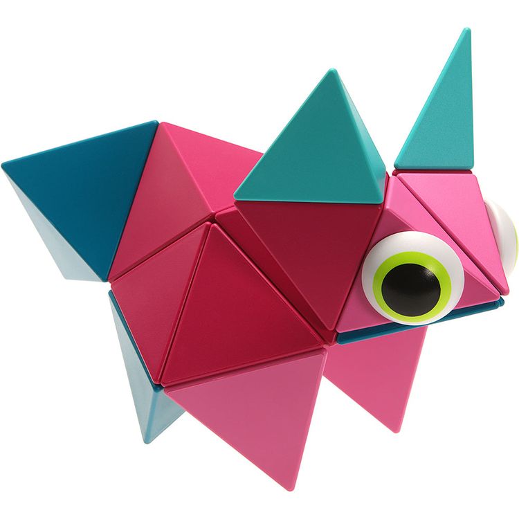 Trido Flamingo Medium Magnet Building Set - 24 Pieces - Image 3