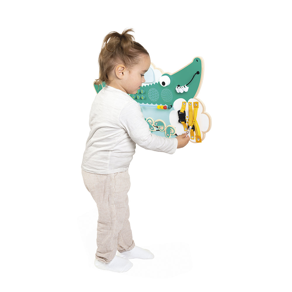 Tropik Crocodile Multi-Activity Busy Board - Image 3