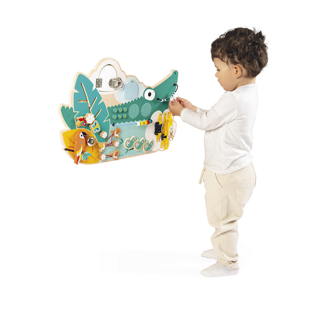 Tropik Crocodile Multi-Activity Busy Board - Image 4