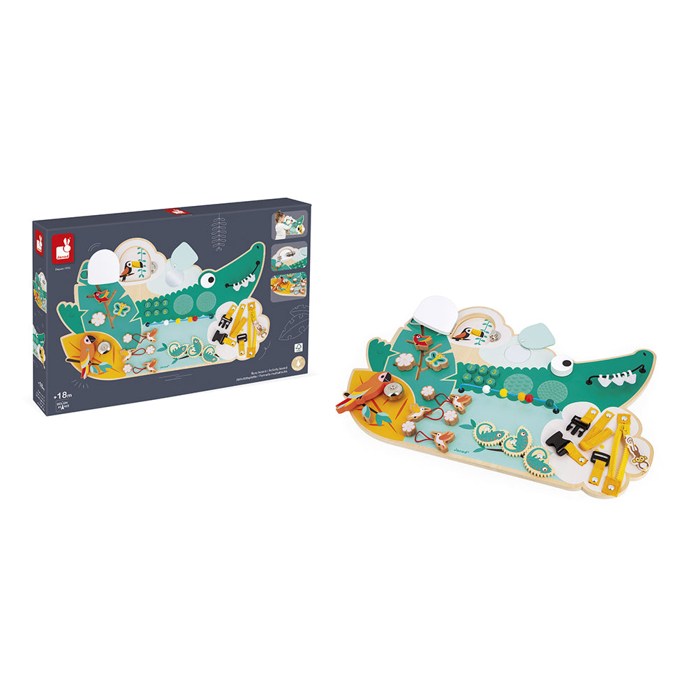 Tropik Crocodile Multi-Activity Busy Board - Image 6