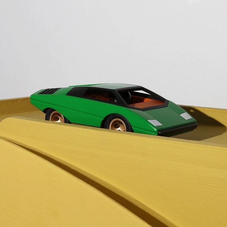 Alternative view of UFO Mamba Car - Green