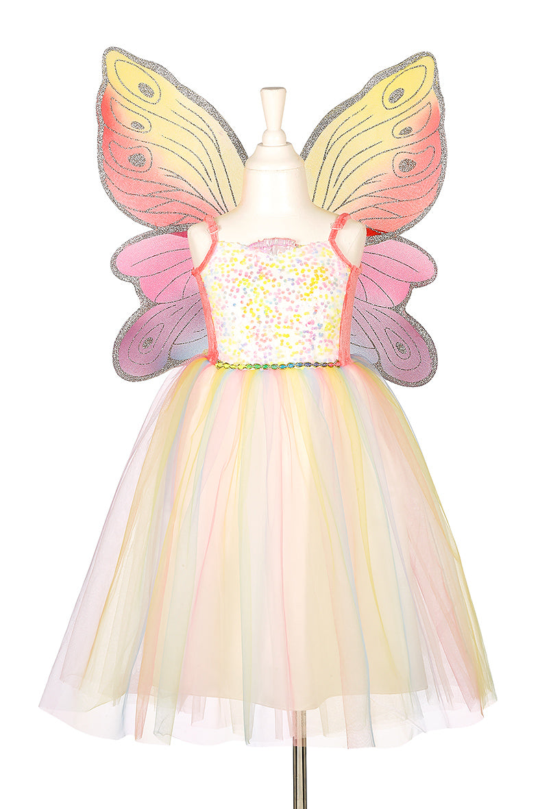 Valerie Fairy Costume Dress & Wings Set - 3-4 Years