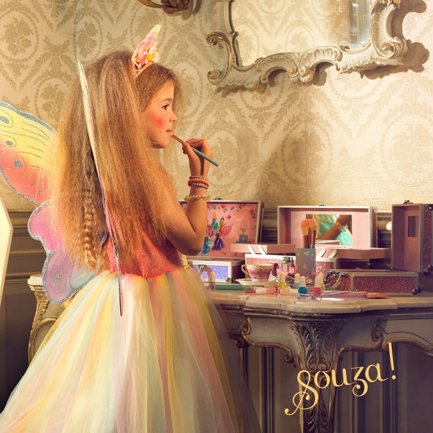 Valerie Fairy Costume Dress & Wings Set - 3-4 Years - Image 3