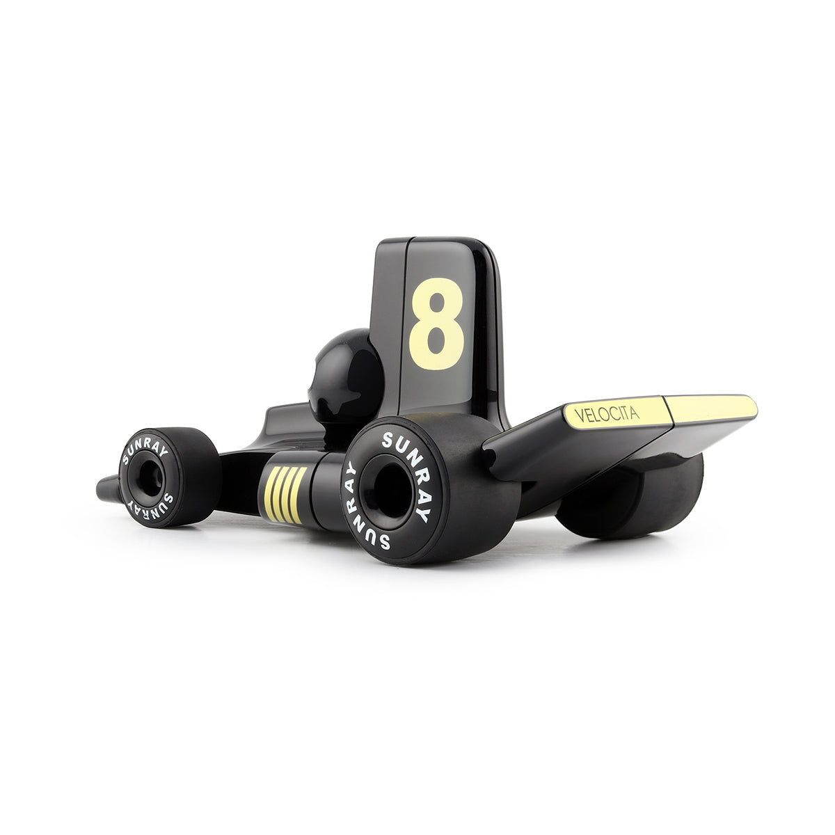 Velocita Emilio Toy Car - Black/Gold - Image 4