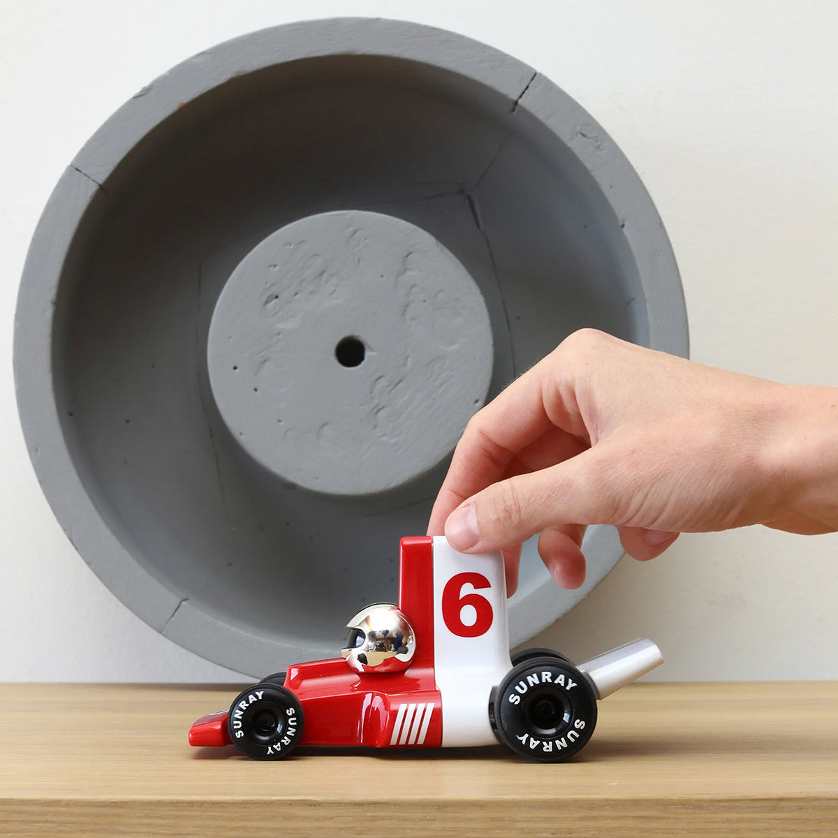 Alternative view of Velocita Jean Toy Car - Red