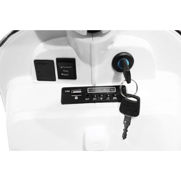 Vespa Scooter 12V White - Image 8