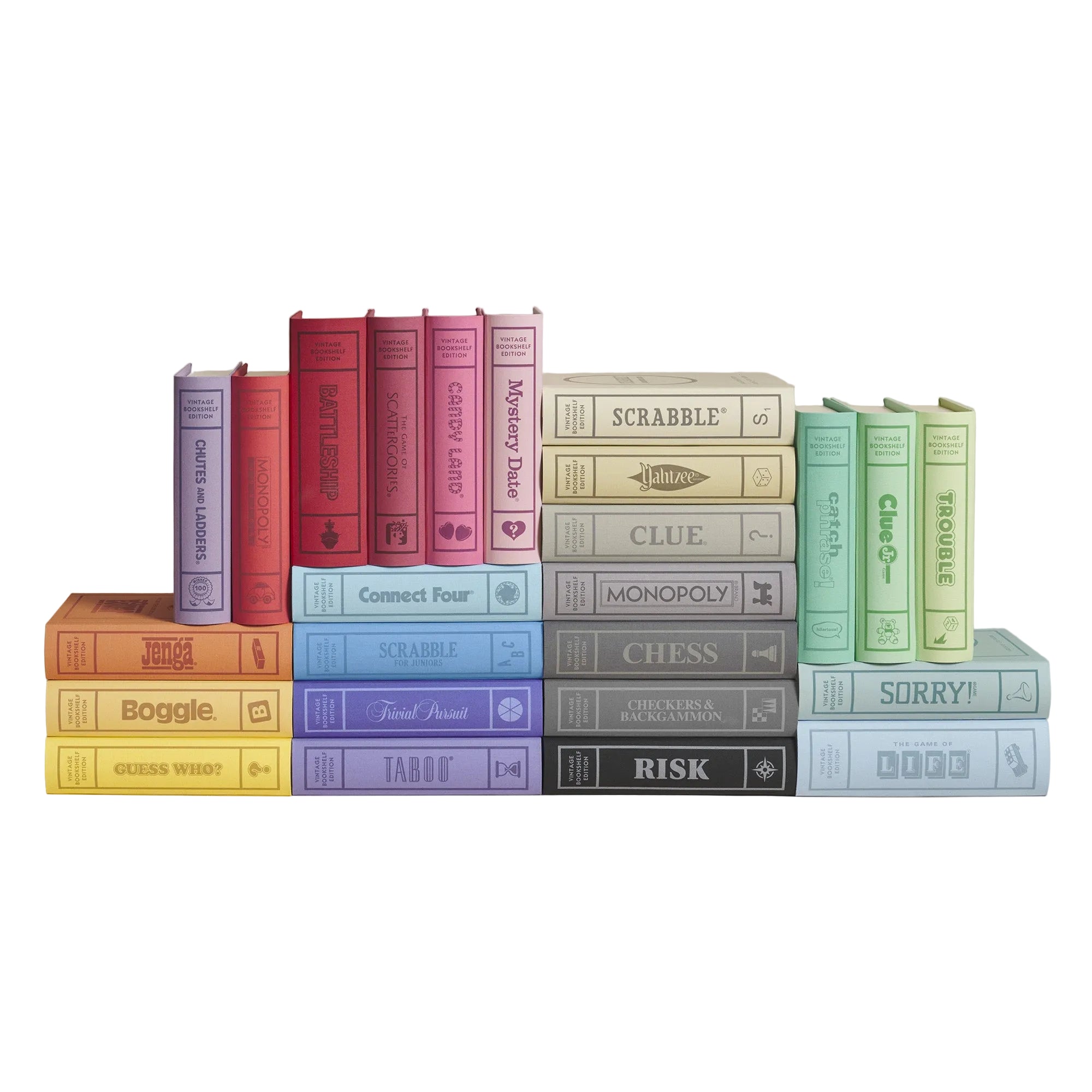 Vintage Bookshelf Games – 25-Pack