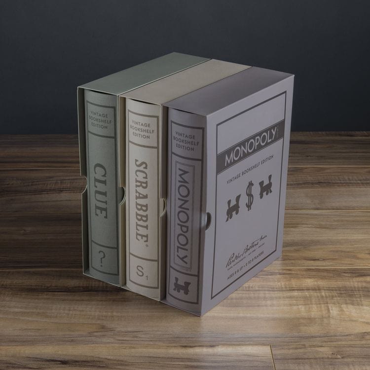 Alternative view of Vintage Bookshelf Games 3-Pack: Monopoly, Scrabble, Clue